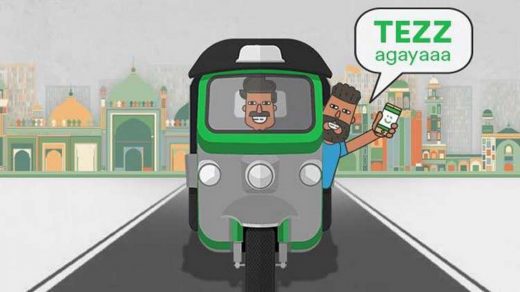 Tezz Rickshaw service by Careem in Lahore and Karachi